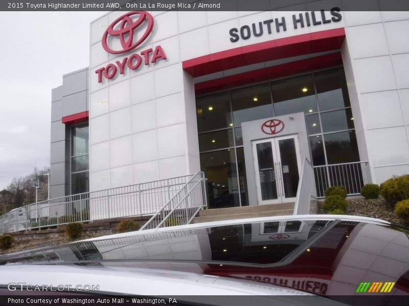 Ooh La La Rouge Mica / Almond 2015 Toyota Highlander Limited AWD