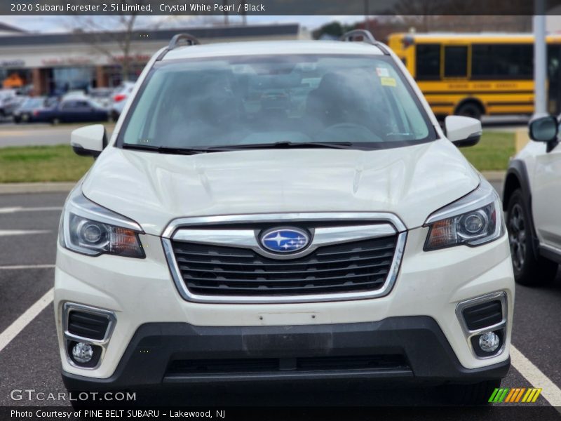 Crystal White Pearl / Black 2020 Subaru Forester 2.5i Limited