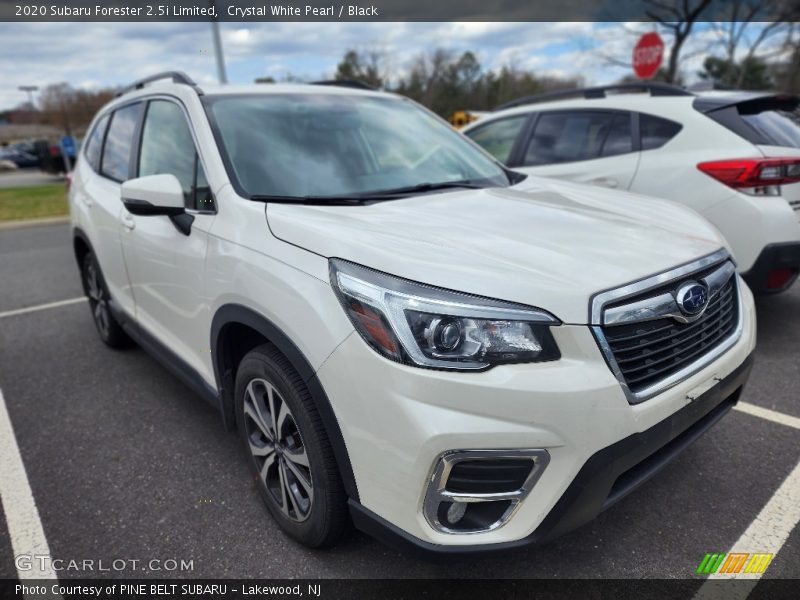 Crystal White Pearl / Black 2020 Subaru Forester 2.5i Limited