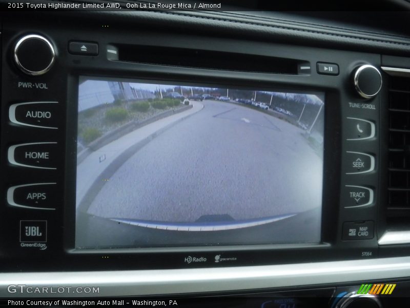 Ooh La La Rouge Mica / Almond 2015 Toyota Highlander Limited AWD