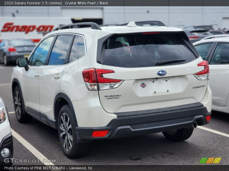 Crystal White Pearl / Black 2020 Subaru Forester 2.5i Limited