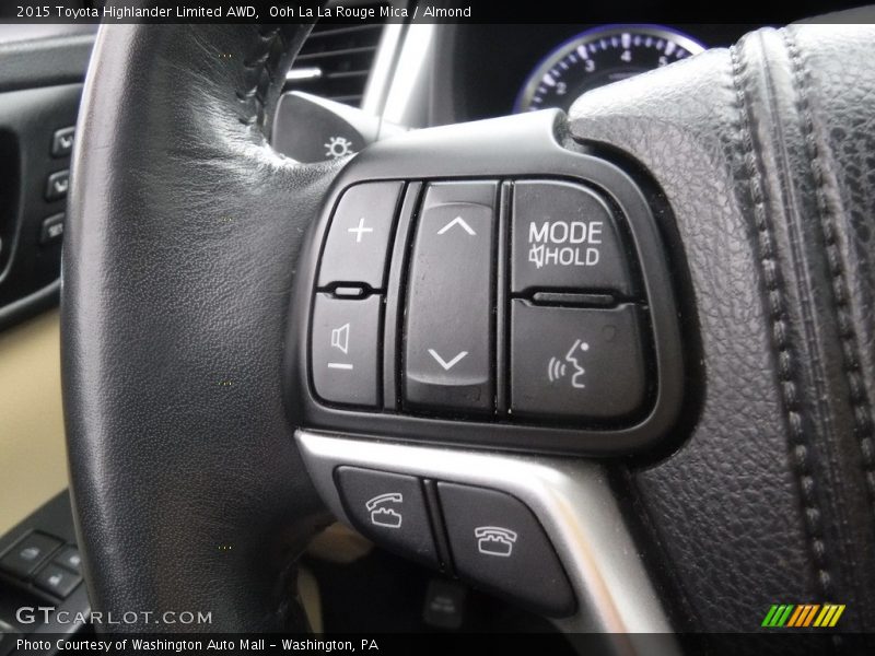 Ooh La La Rouge Mica / Almond 2015 Toyota Highlander Limited AWD