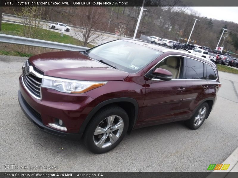 Ooh La La Rouge Mica / Almond 2015 Toyota Highlander Limited AWD