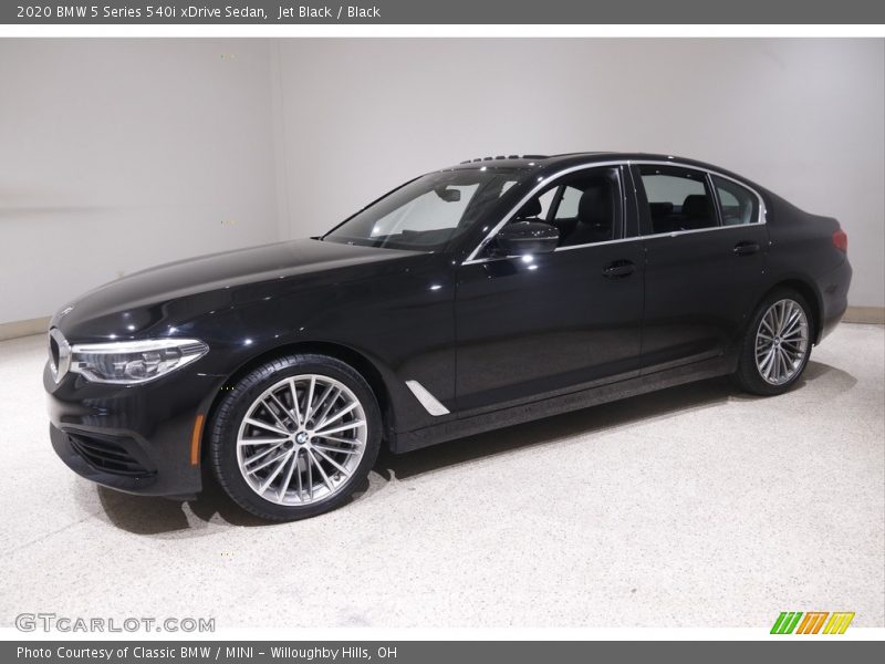 Jet Black / Black 2020 BMW 5 Series 540i xDrive Sedan