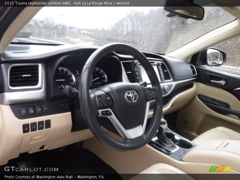 Ooh La La Rouge Mica / Almond 2015 Toyota Highlander Limited AWD
