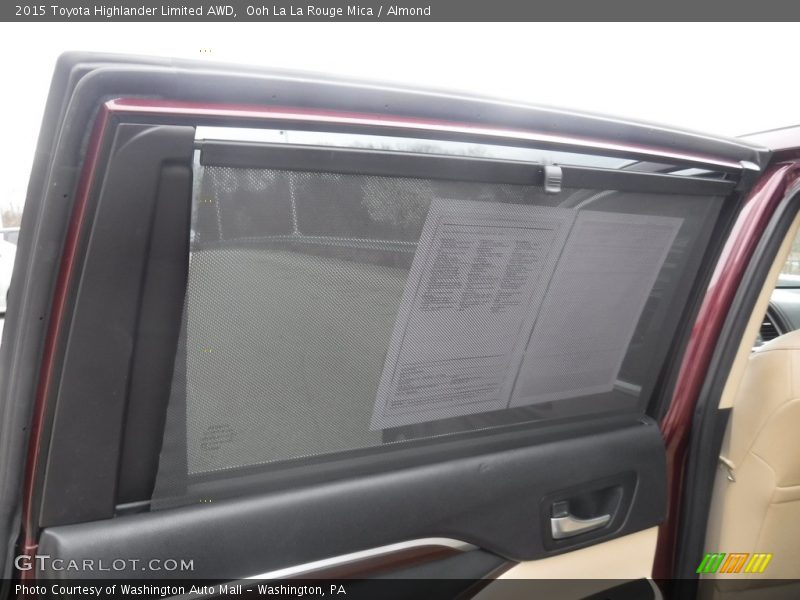 Ooh La La Rouge Mica / Almond 2015 Toyota Highlander Limited AWD