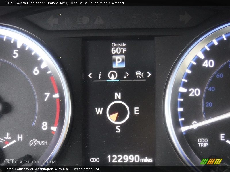 Ooh La La Rouge Mica / Almond 2015 Toyota Highlander Limited AWD