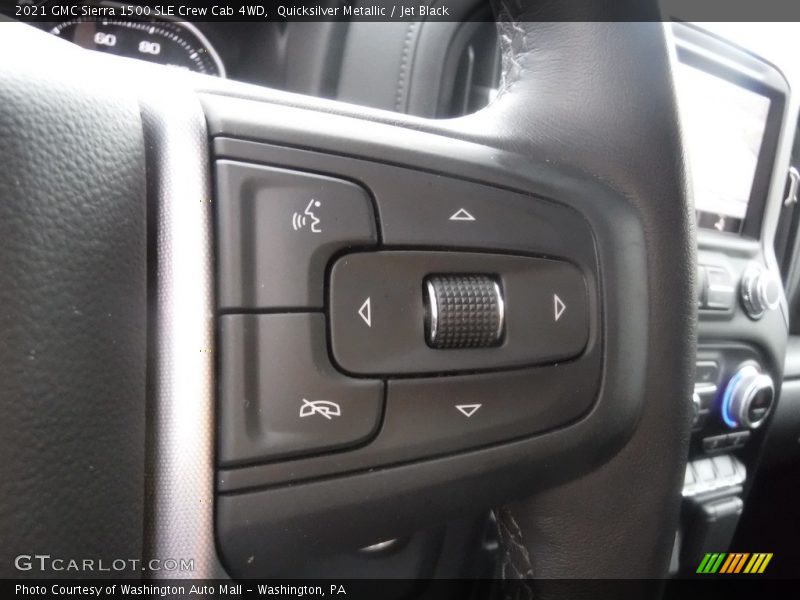  2021 Sierra 1500 SLE Crew Cab 4WD Steering Wheel