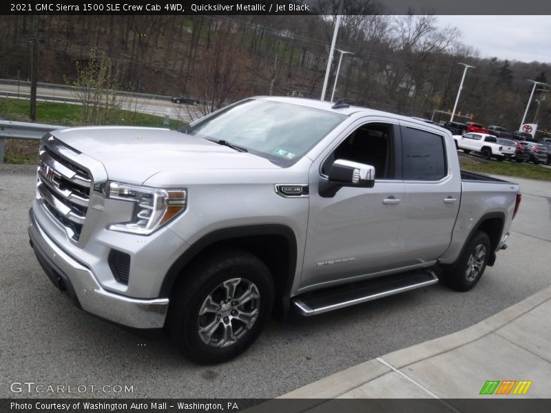  2021 Sierra 1500 SLE Crew Cab 4WD Quicksilver Metallic