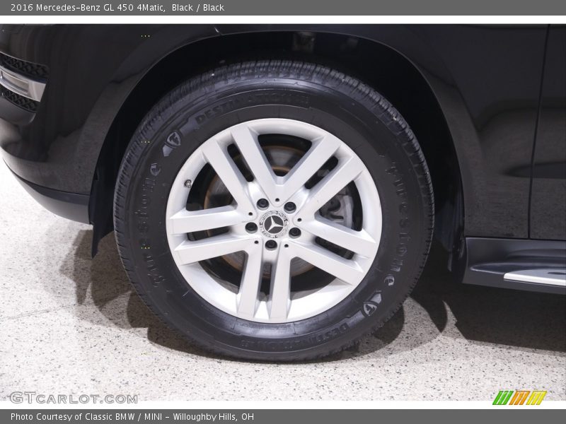 Black / Black 2016 Mercedes-Benz GL 450 4Matic