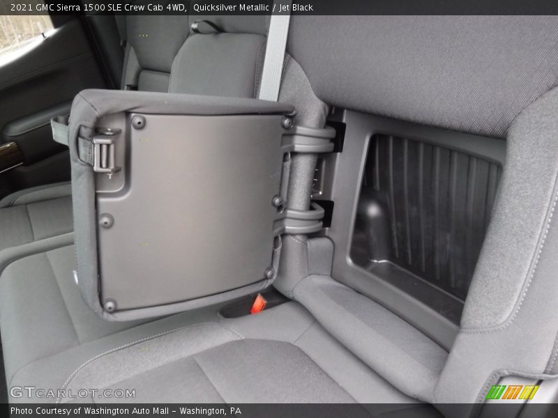 Rear Seat of 2021 Sierra 1500 SLE Crew Cab 4WD
