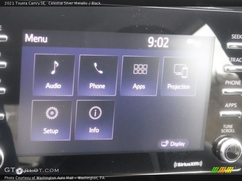 Celestial Silver Metallic / Black 2021 Toyota Camry SE