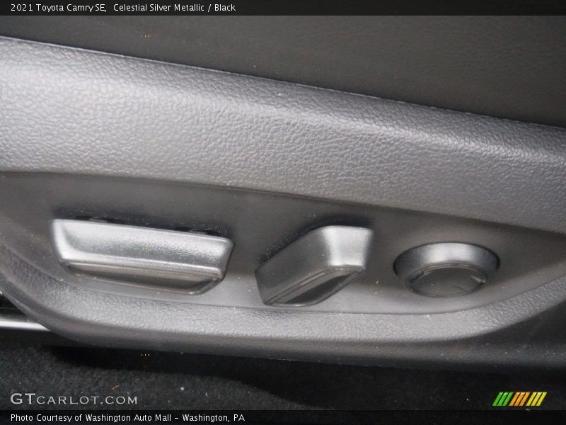 Celestial Silver Metallic / Black 2021 Toyota Camry SE