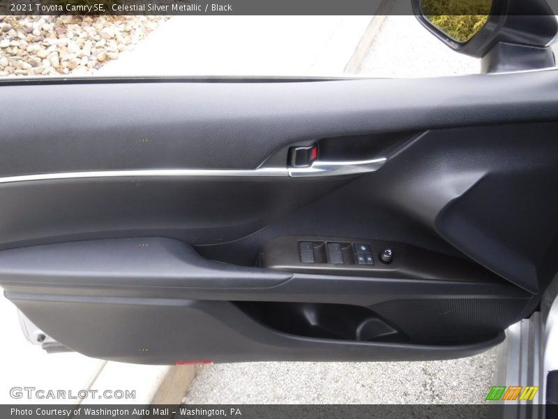 Celestial Silver Metallic / Black 2021 Toyota Camry SE