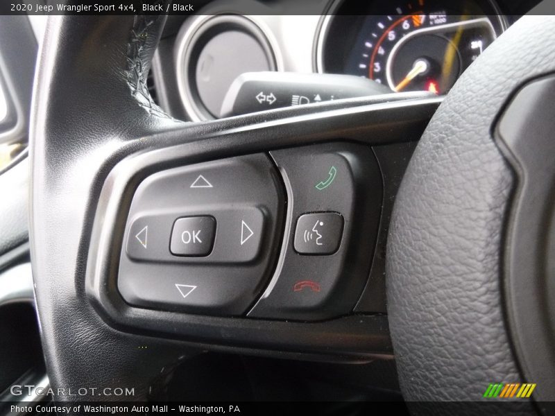 Black / Black 2020 Jeep Wrangler Sport 4x4