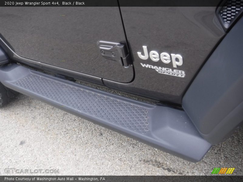 Black / Black 2020 Jeep Wrangler Sport 4x4