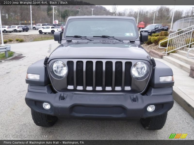 Black / Black 2020 Jeep Wrangler Sport 4x4