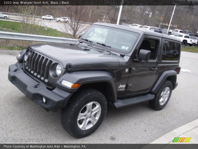 Black / Black 2020 Jeep Wrangler Sport 4x4