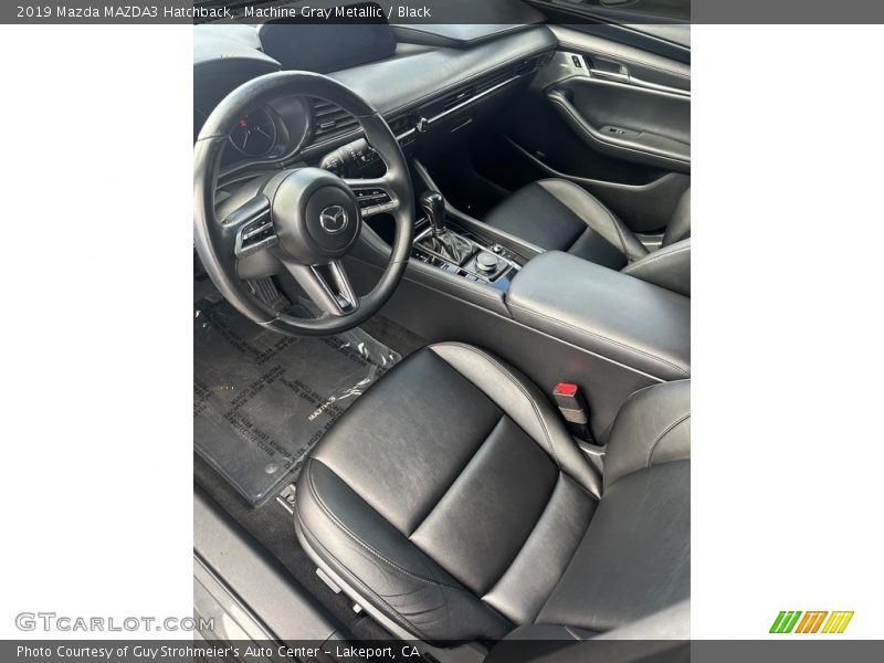  2019 MAZDA3 Hatchback Black Interior