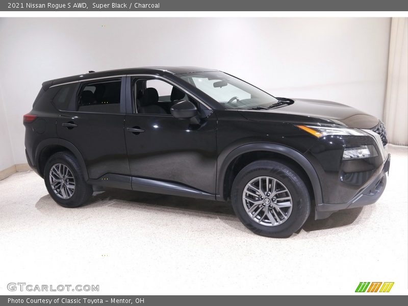 Super Black / Charcoal 2021 Nissan Rogue S AWD