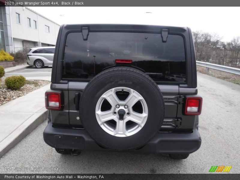 Black / Black 2020 Jeep Wrangler Sport 4x4