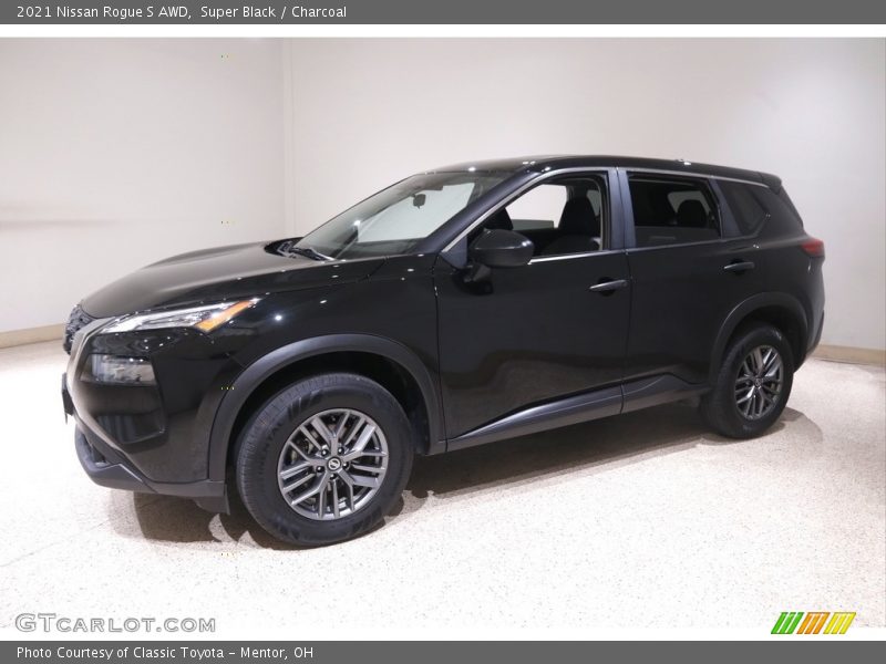 Super Black / Charcoal 2021 Nissan Rogue S AWD