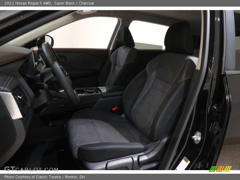 Super Black / Charcoal 2021 Nissan Rogue S AWD