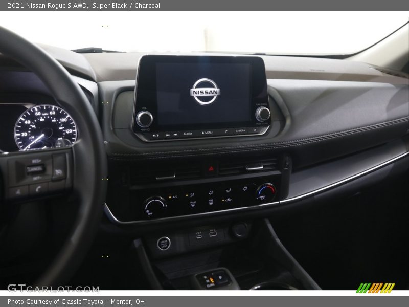 Super Black / Charcoal 2021 Nissan Rogue S AWD