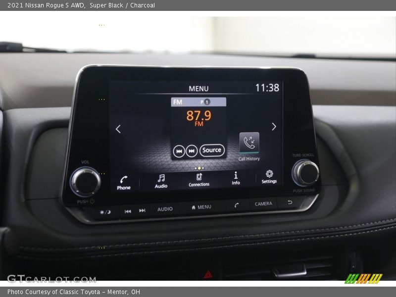 Super Black / Charcoal 2021 Nissan Rogue S AWD