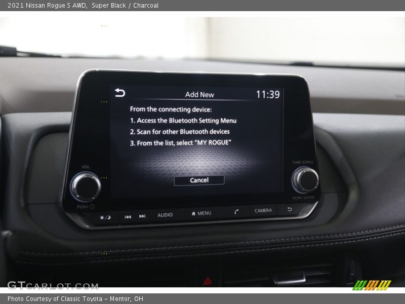 Super Black / Charcoal 2021 Nissan Rogue S AWD