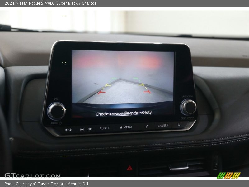 Super Black / Charcoal 2021 Nissan Rogue S AWD