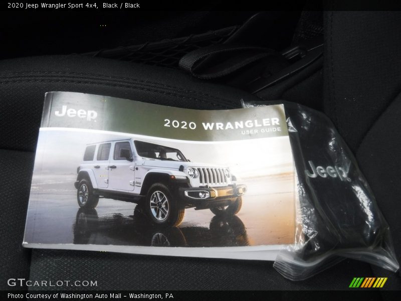 Black / Black 2020 Jeep Wrangler Sport 4x4