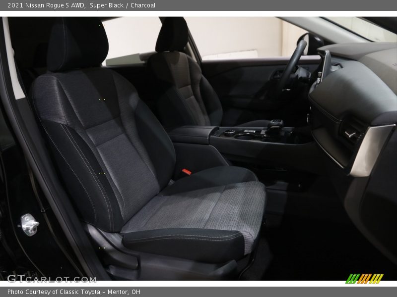 Super Black / Charcoal 2021 Nissan Rogue S AWD