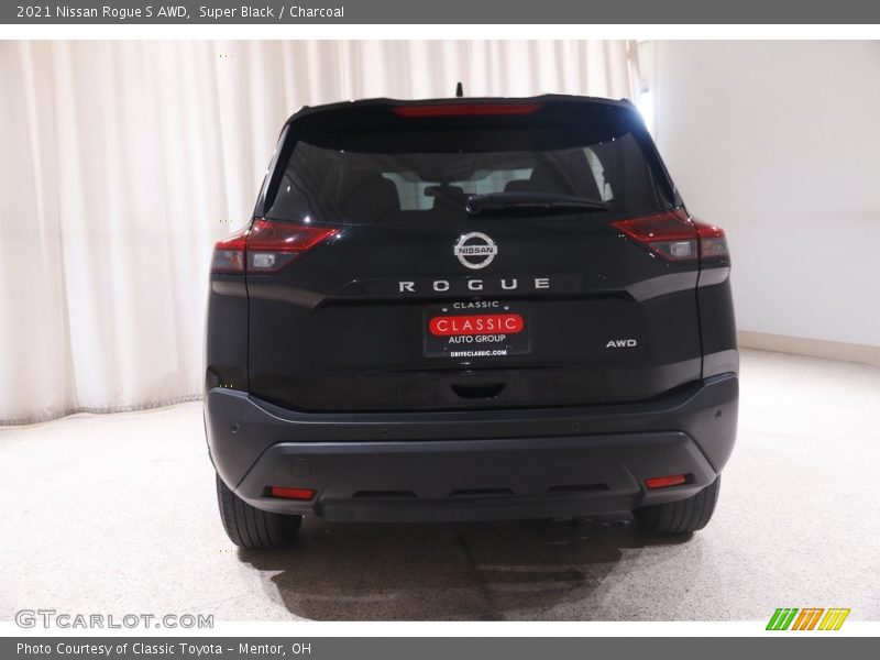 Super Black / Charcoal 2021 Nissan Rogue S AWD