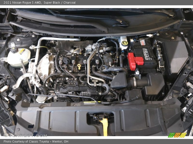 Super Black / Charcoal 2021 Nissan Rogue S AWD