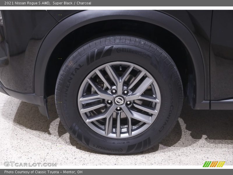 Super Black / Charcoal 2021 Nissan Rogue S AWD