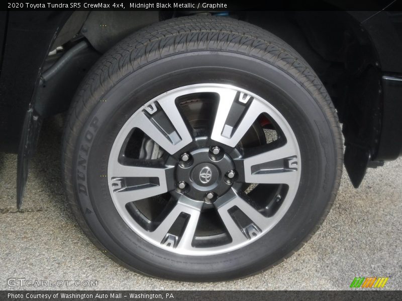 Midnight Black Metallic / Graphite 2020 Toyota Tundra SR5 CrewMax 4x4