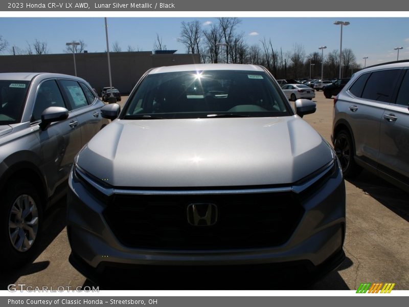 Lunar Silver Metallic / Black 2023 Honda CR-V LX AWD