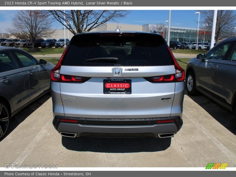 Lunar Silver Metallic / Black 2023 Honda CR-V Sport Touring AWD Hybrid