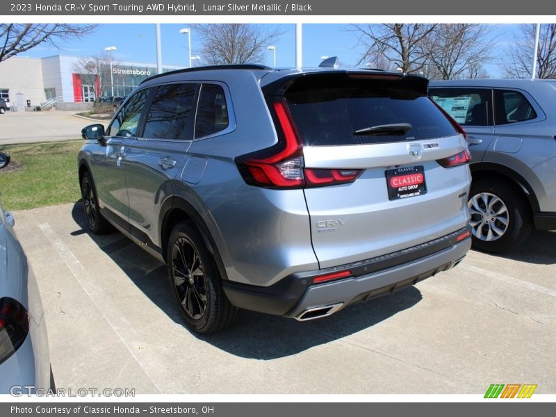 Lunar Silver Metallic / Black 2023 Honda CR-V Sport Touring AWD Hybrid