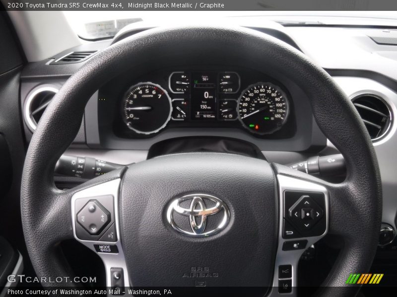 Midnight Black Metallic / Graphite 2020 Toyota Tundra SR5 CrewMax 4x4