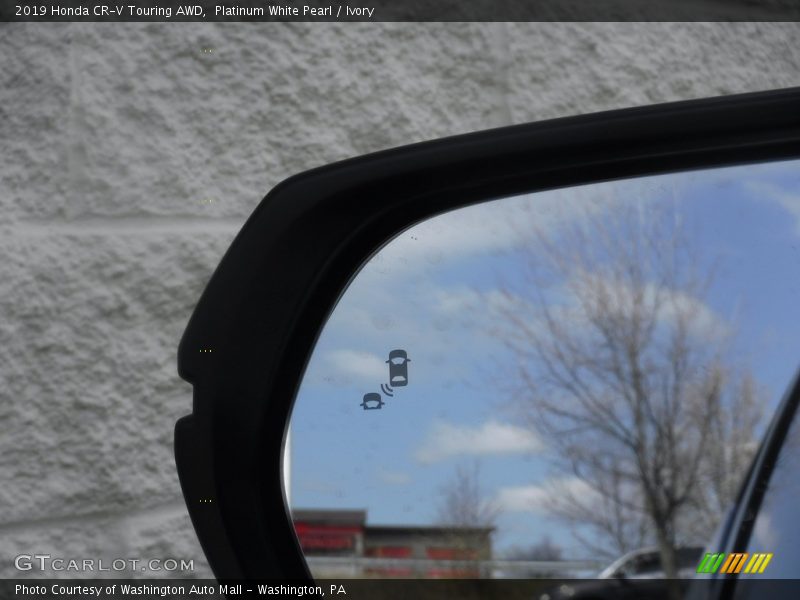 Platinum White Pearl / Ivory 2019 Honda CR-V Touring AWD