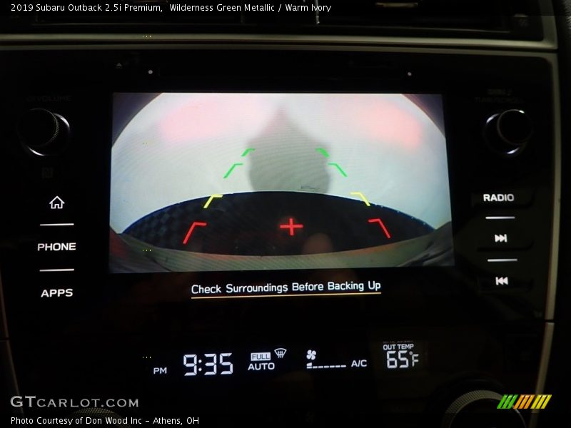 Wilderness Green Metallic / Warm Ivory 2019 Subaru Outback 2.5i Premium