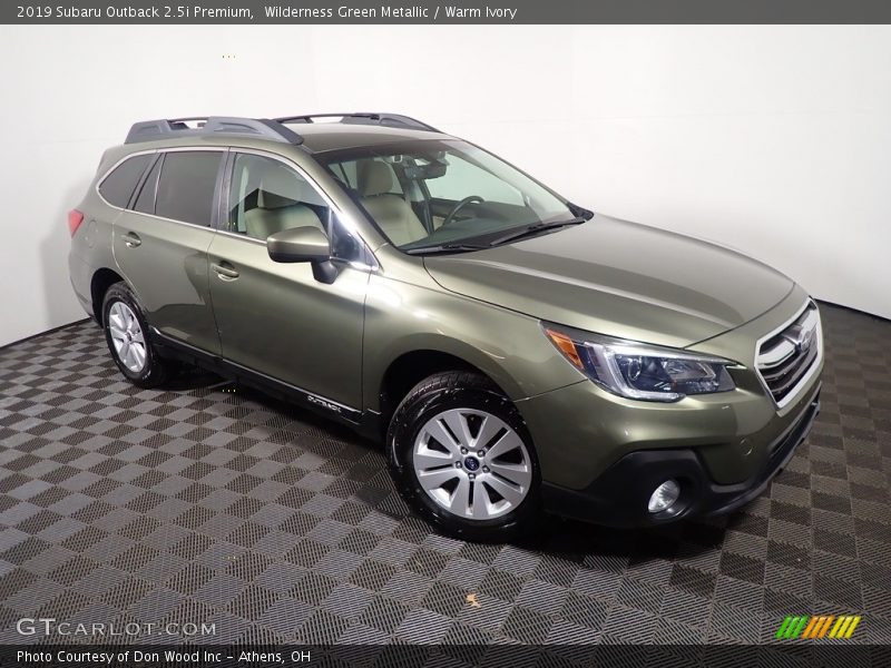 Wilderness Green Metallic / Warm Ivory 2019 Subaru Outback 2.5i Premium