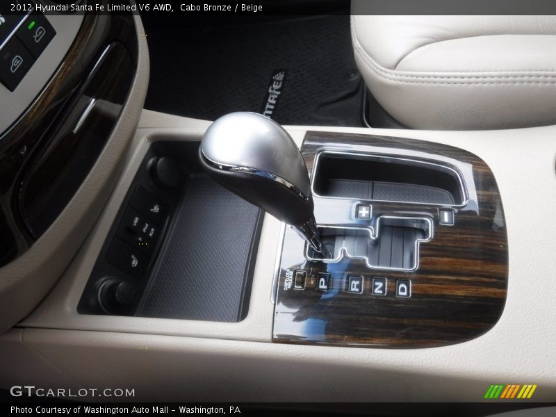 Cabo Bronze / Beige 2012 Hyundai Santa Fe Limited V6 AWD