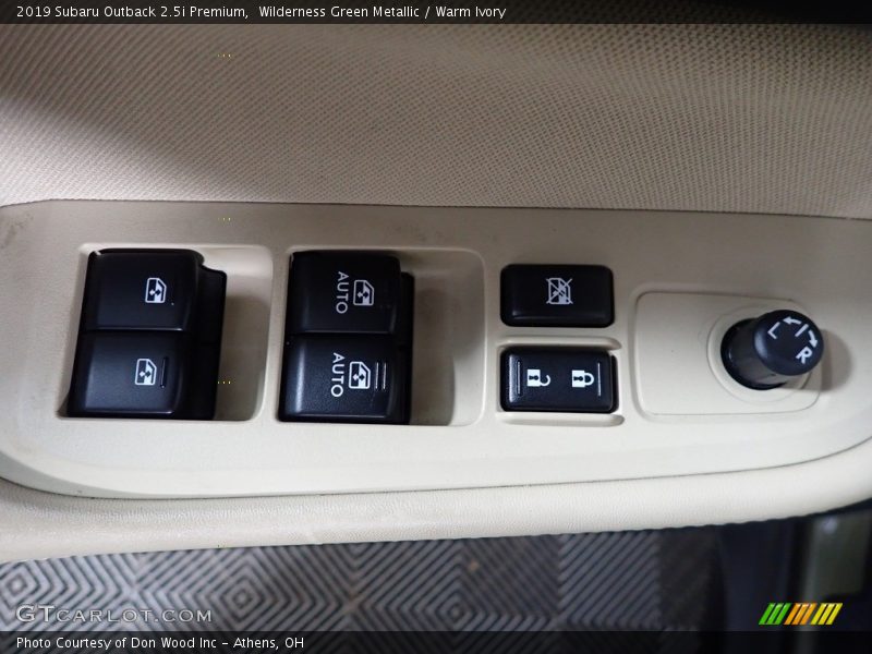 Wilderness Green Metallic / Warm Ivory 2019 Subaru Outback 2.5i Premium