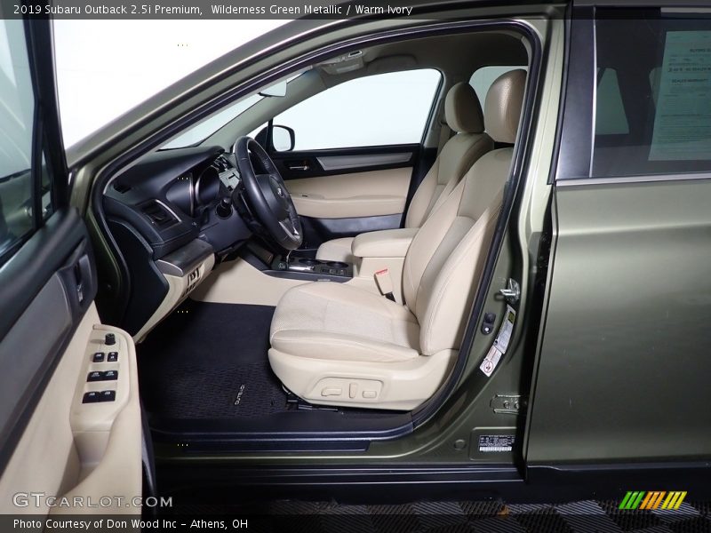 Wilderness Green Metallic / Warm Ivory 2019 Subaru Outback 2.5i Premium