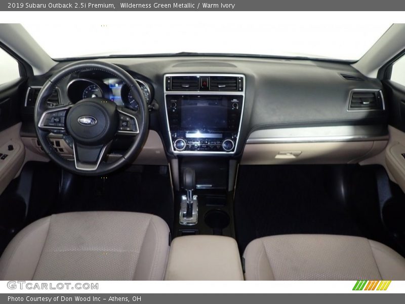 Wilderness Green Metallic / Warm Ivory 2019 Subaru Outback 2.5i Premium