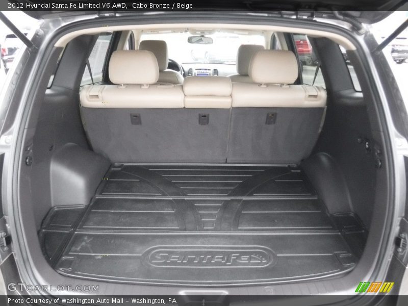 Cabo Bronze / Beige 2012 Hyundai Santa Fe Limited V6 AWD
