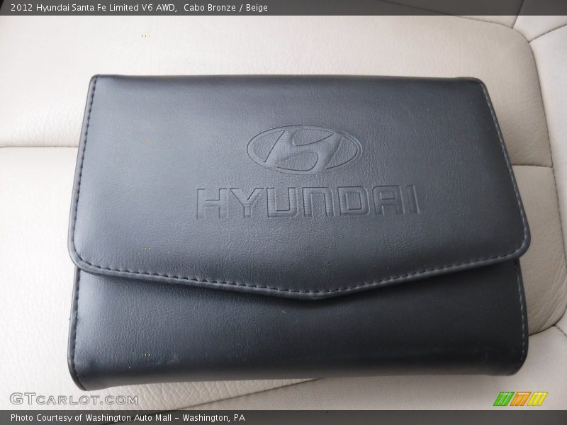 Cabo Bronze / Beige 2012 Hyundai Santa Fe Limited V6 AWD